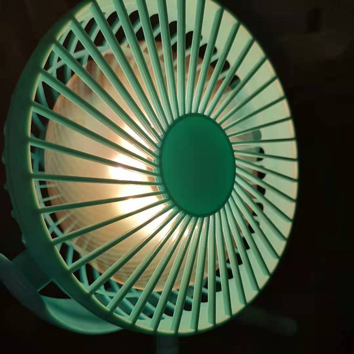 Unisex flexible mini fan with foldable holder Kalsten
