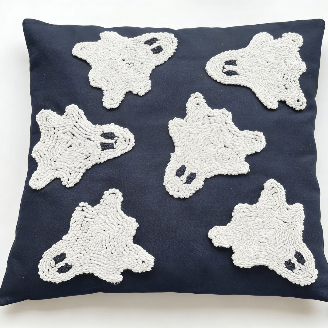 Flower Pattern Cushion