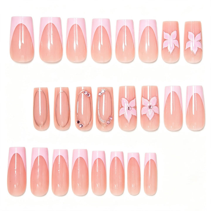Elegant Floral Nail Art Set Kalsten