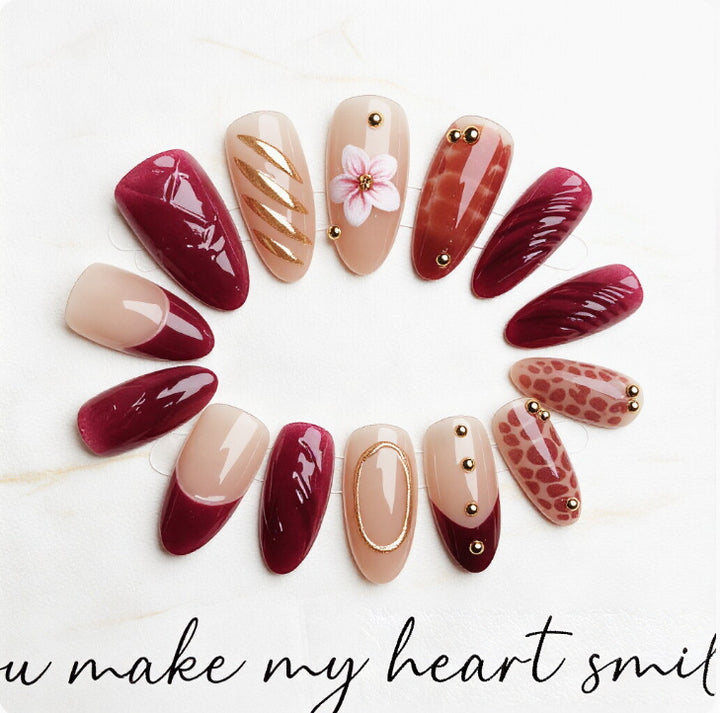 Glossy Artificial Nails Kalsten