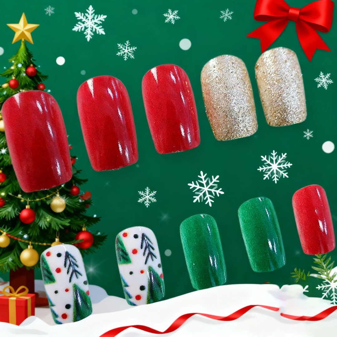 Festive Christmas Nail Art Kalsten