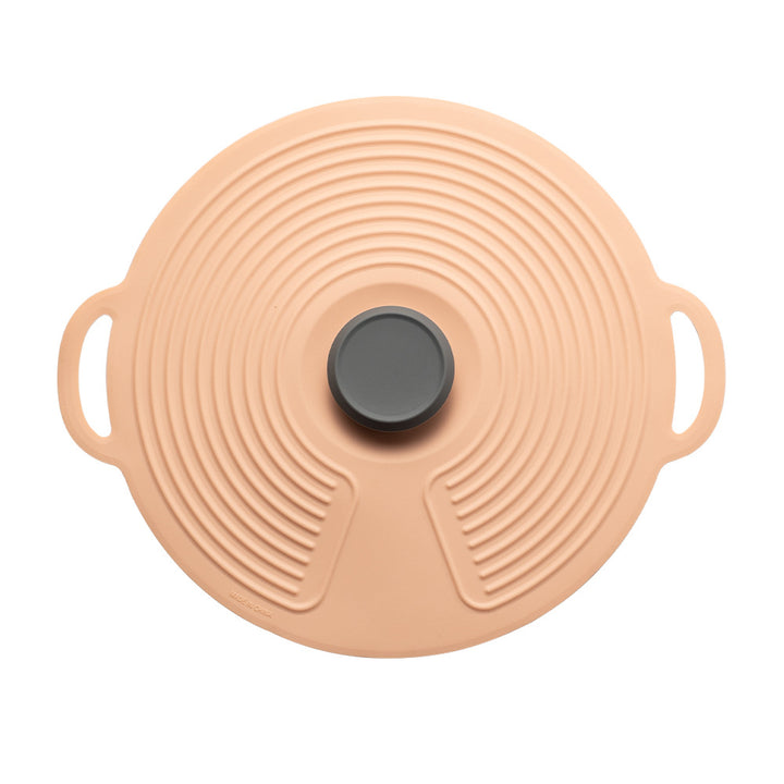 Silicone cooking lid with multifunctional steam valve Kalsten