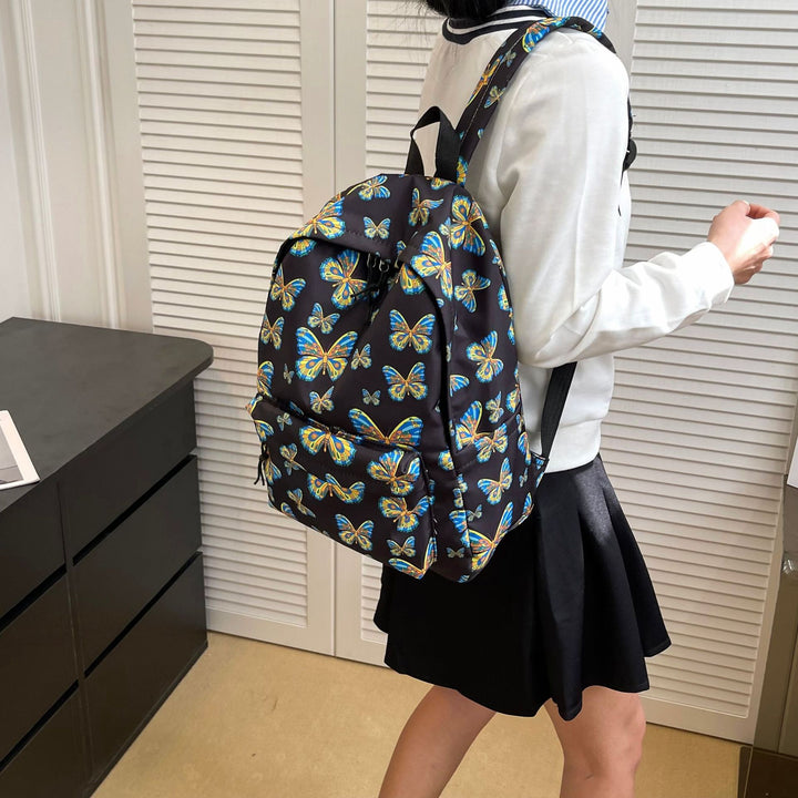 Artistic Butterfly Print Backpack Kalsten