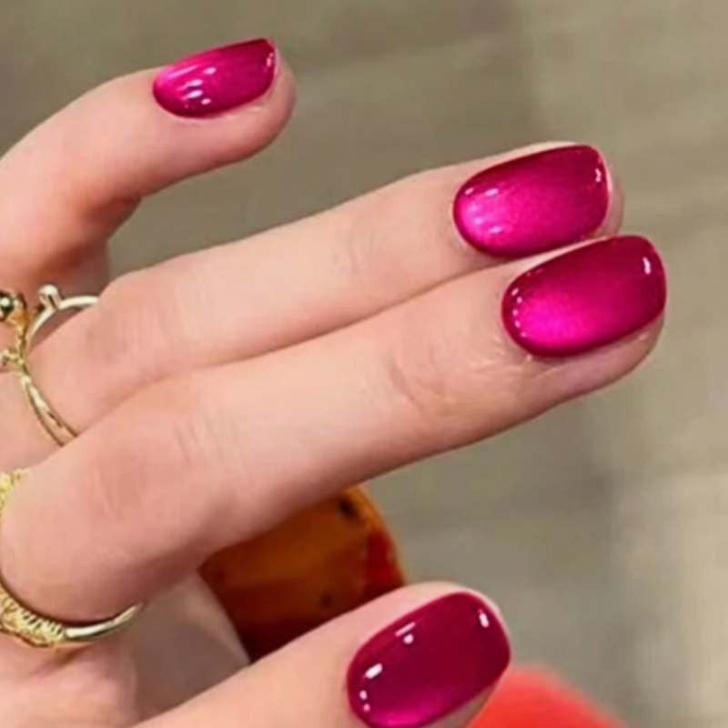 Glossy Ombre Press-On Nail Set Kalsten