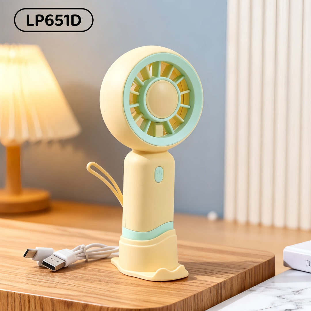 Portable hand fan with LED display Kalsten