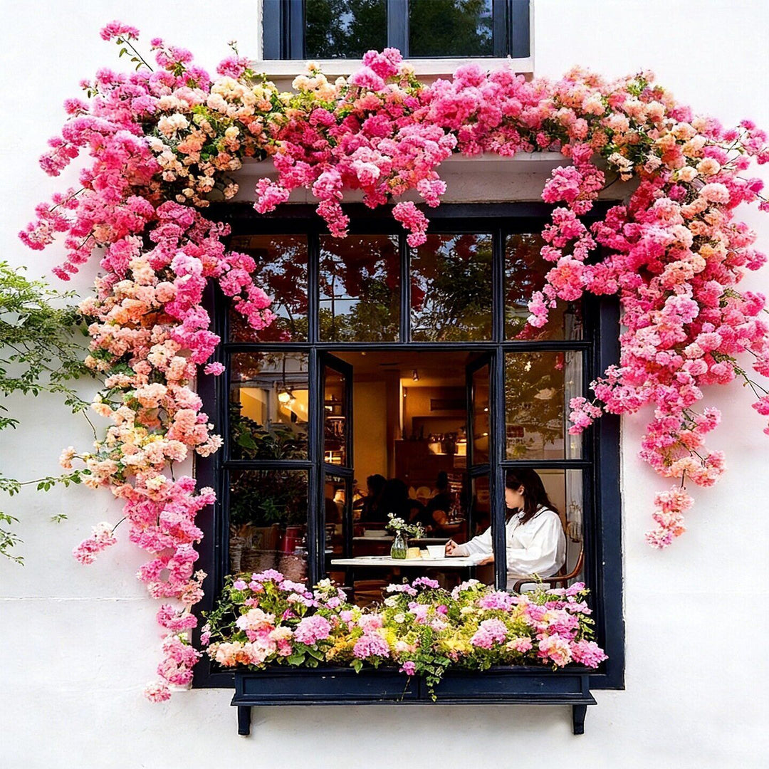 Decorative Floral Wall Installation