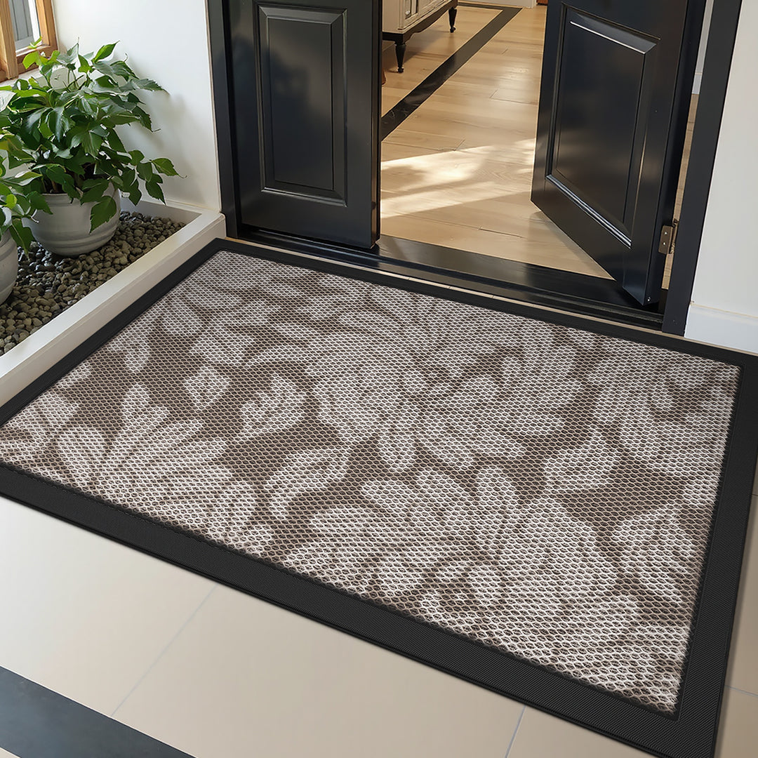 Decorative Geometric Entrance Mat Kalsten