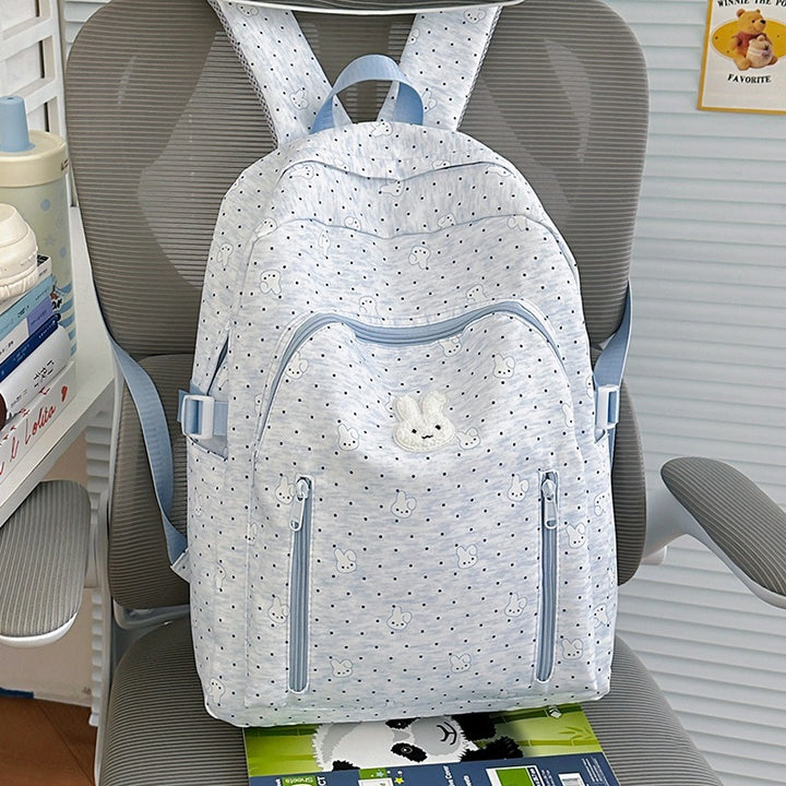 Cute Bunny-Themed School Backpack Kalsten