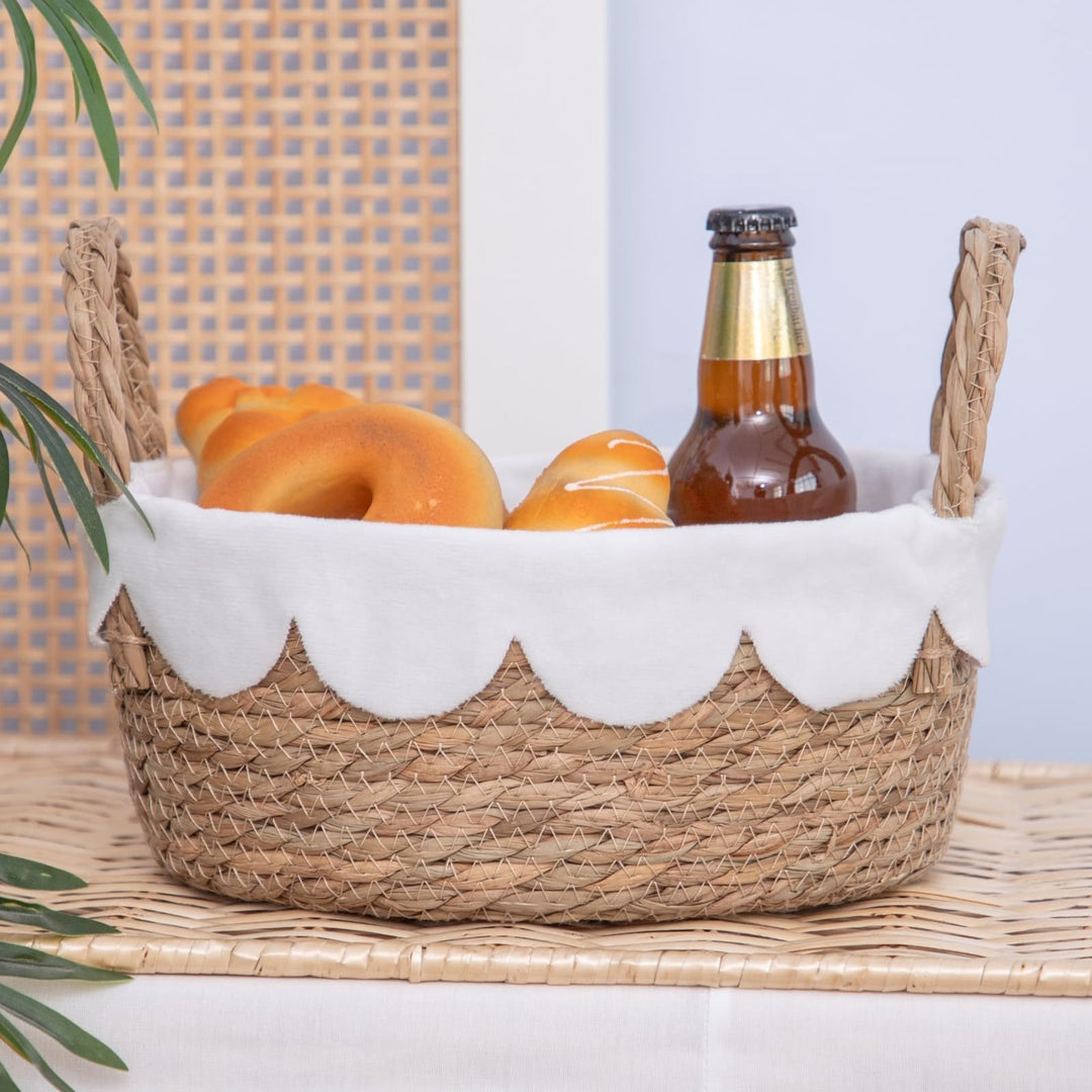 Handwoven Crumple Basket Kalsten