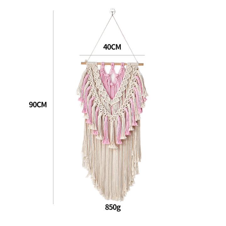 Boho-Inspired Macramé Wall Tapestry