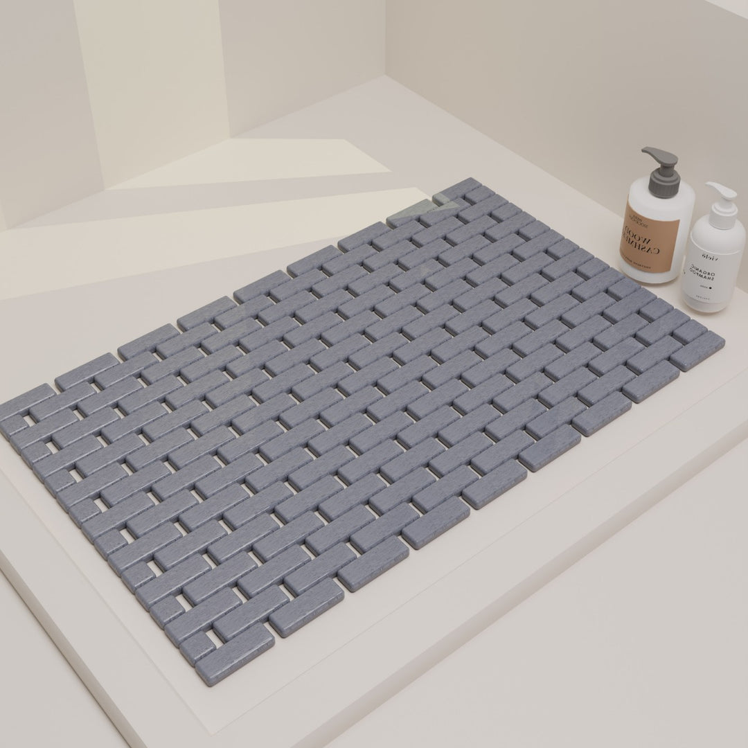 Stylish Woven Bath Mat Kalsten