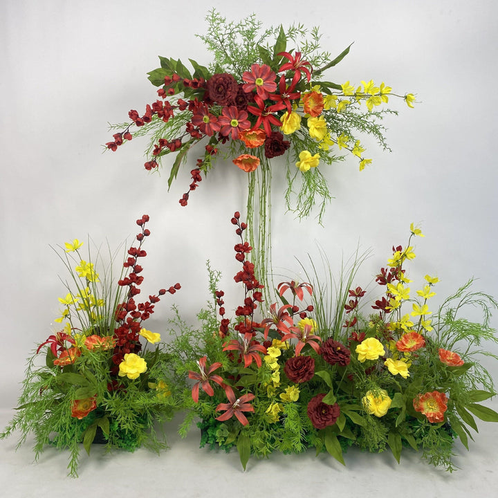 Vibrant Artificial Floral Centerpiece