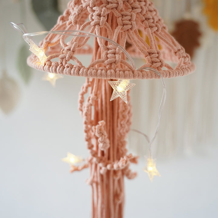 Decorative Macramé Ceiling Light Shade Kalsten