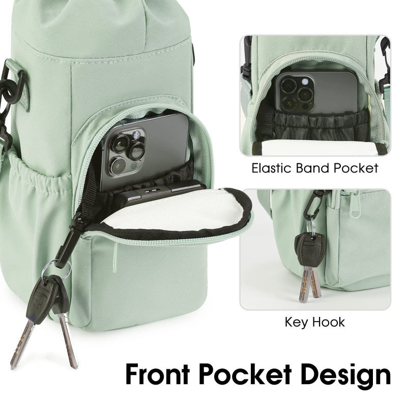 Multifunctional Water Bottle Shoulder Bag Kalsten
