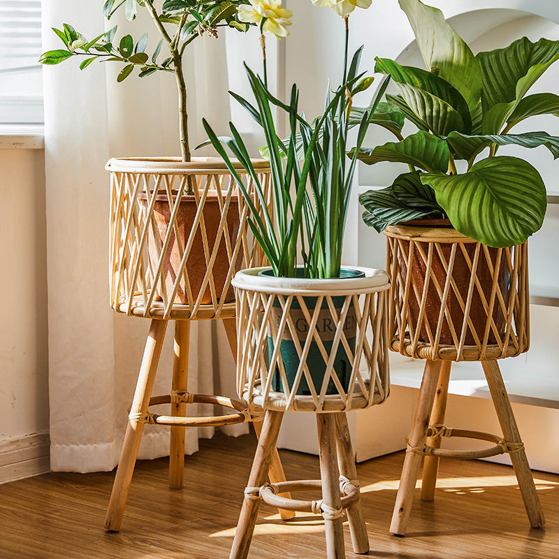 Decorative Woven Flower Planters Kalsten