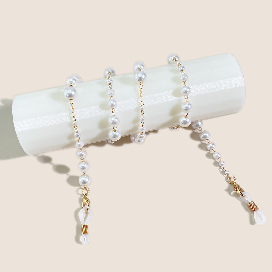 Fashionable cat-eye sunglasses with pearl holder Kalsten
