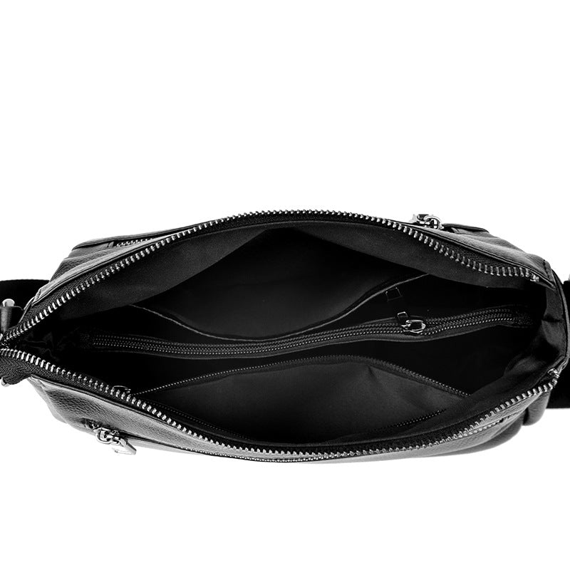 Textured Leather Crossbody Bag Kalsten