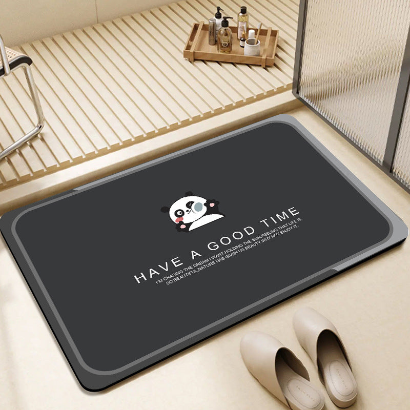 Cute Bunny-Themed Bathroom Mat Kalsten