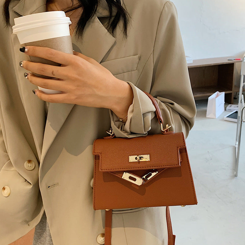 Structured Faux Leather Handbag Kalsten