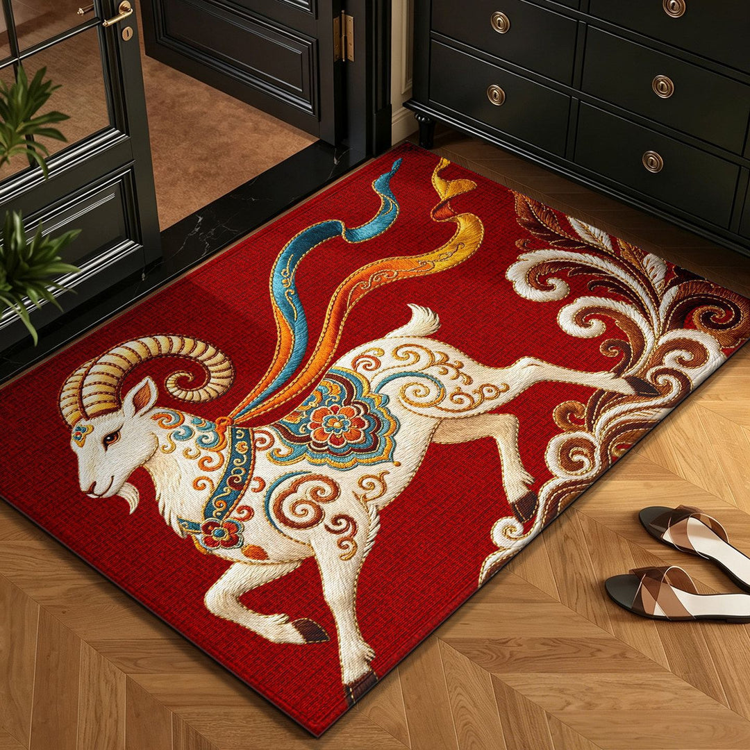 Artistic Themed Area Rug Kalsten