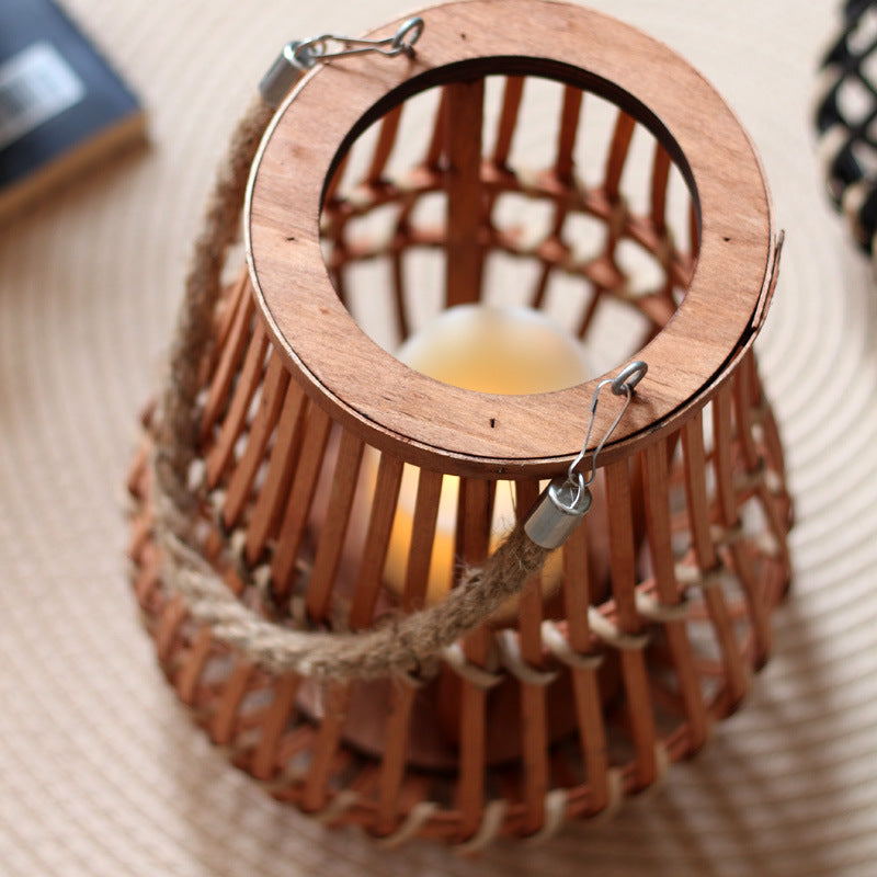 Stylish lantern with hemp handle Kalsten