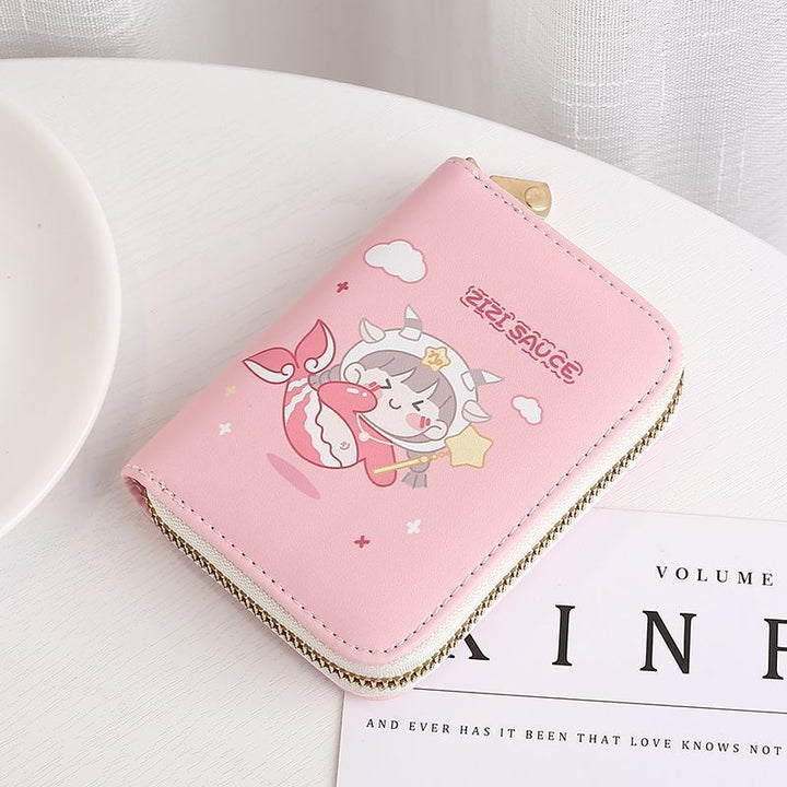 Cute Cartoon Character Zip Wallet Kalsten