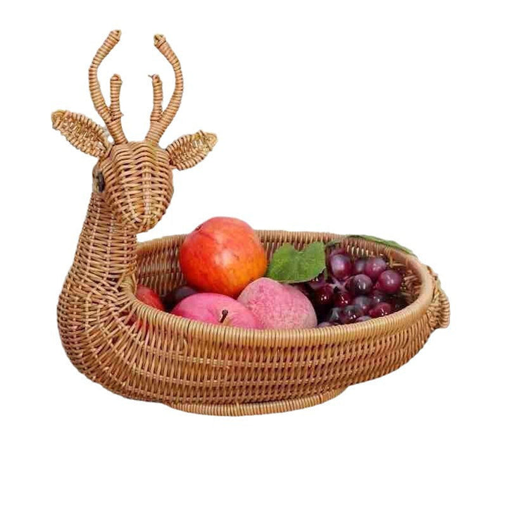 Decorative Animal Woven Basket Kalsten