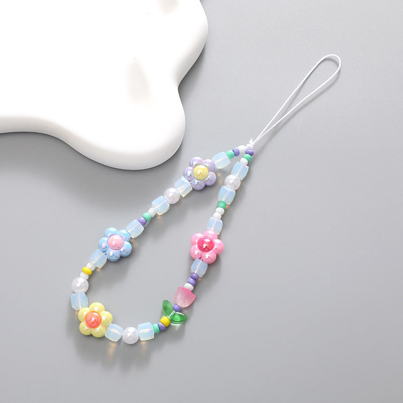 Floral Beaded Eyewear Holder Kalsten