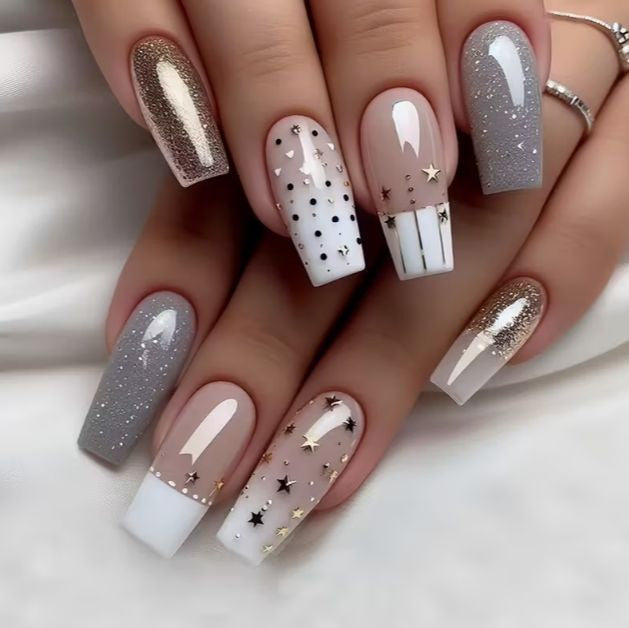 Floral Acrylic Nail Art Enhancements Kalsten 1789915509