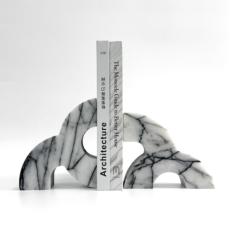 Artistic Geometry Bookends