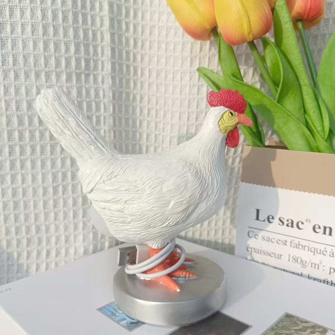 Table lamp in chicken shape Kalsten