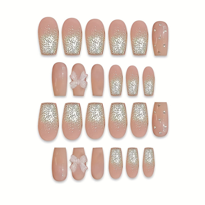 Chic Decorative 3D Press-On Nail Set Kalsten