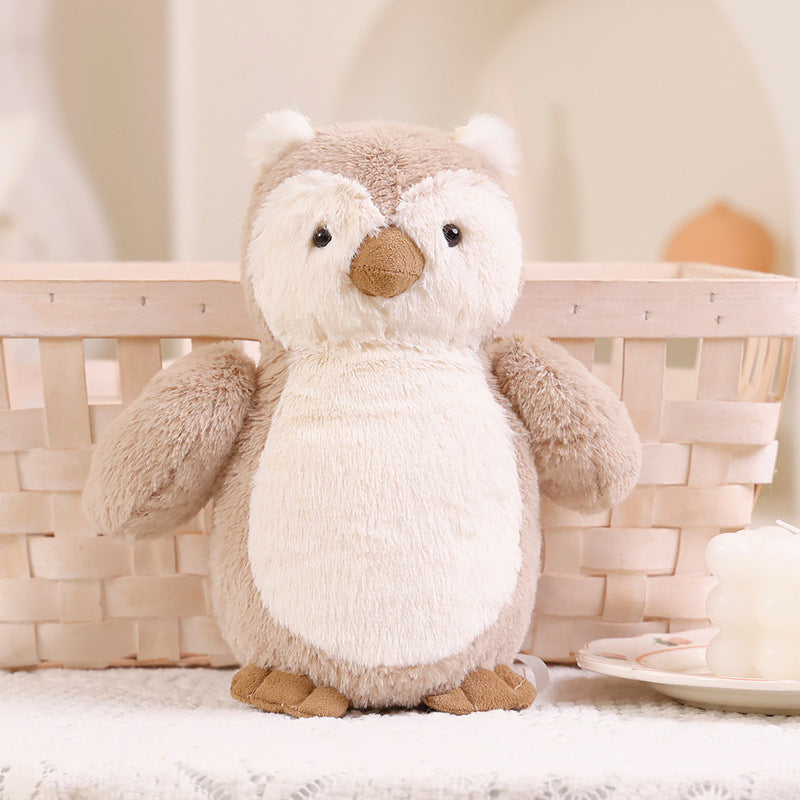 Soft Grey Elephant Plush Lovey with Rounded Belly Floppy Ears & Embroidered Safety Eyes Kalsten
