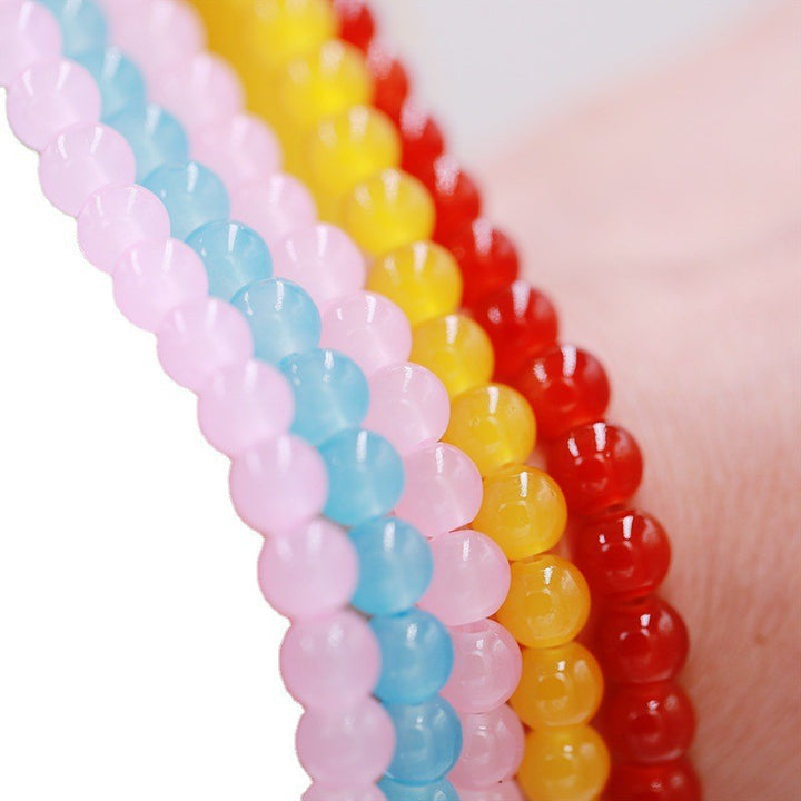 Decorative Glass Bead Necklace Kalsten