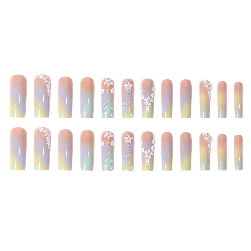 Floral-Inspired Press-On Nail Extensions Kalsten