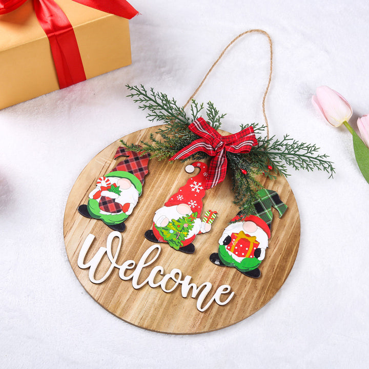 Welcome sign with festive design Kalsten
