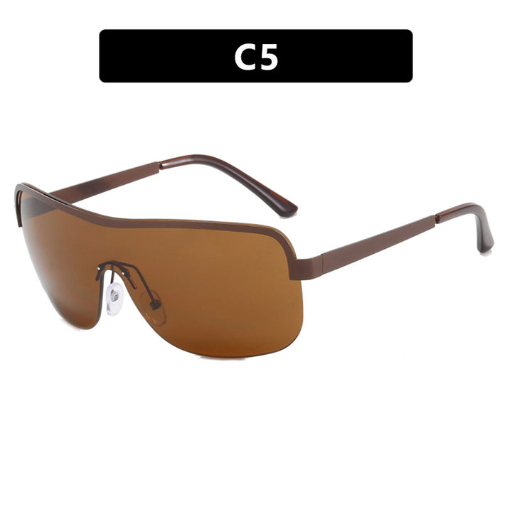 Women's sporty sunglasses in futuristic design with large field of view Kalsten