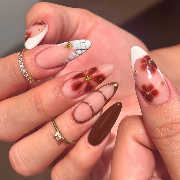 Artistic Elegant Press-On Nails Kalsten