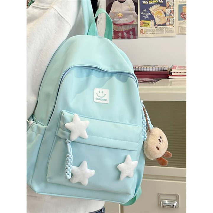Charming Playful Star-Embellished Backpack