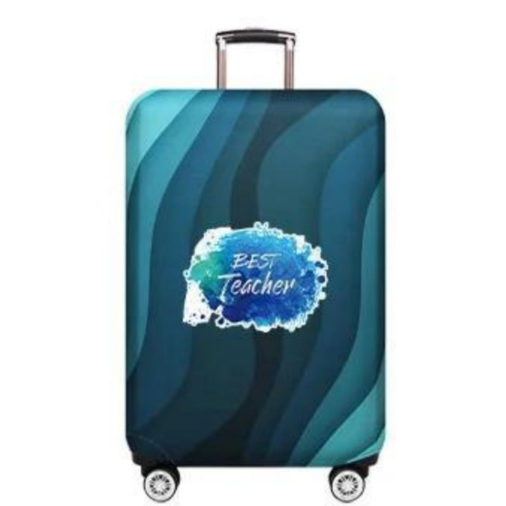 Women's Hard Shell Suitcase with Creative Teacher Design Kalsten