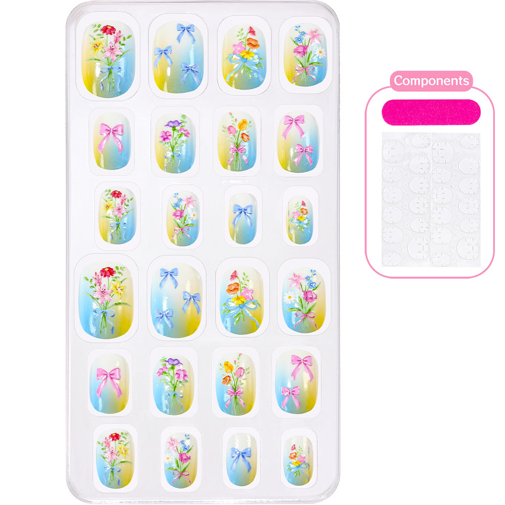 Creative Cartoon-Themed Press-On Nail Collection Kalsten