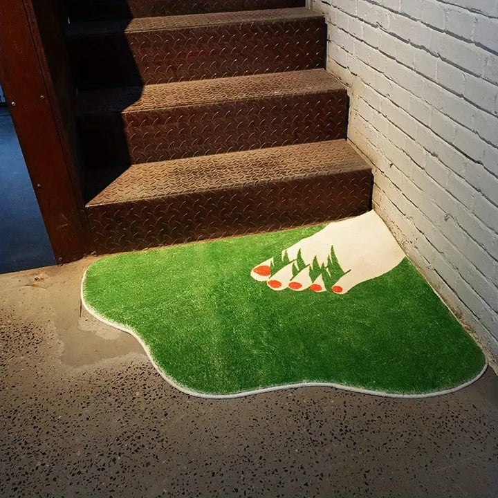 Fun Grass-Themed Area Rug