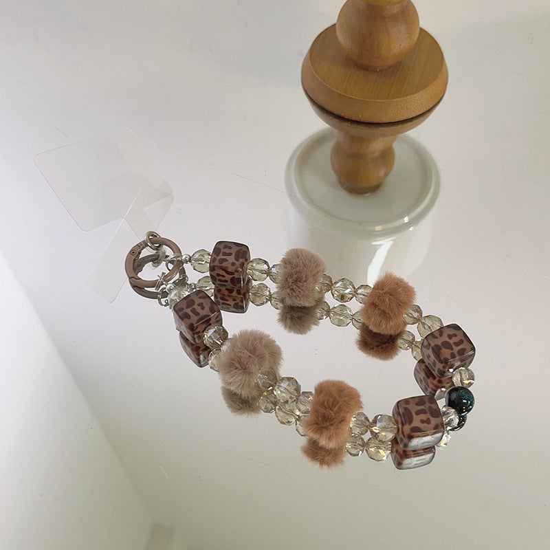 Decorative Beaded Charm Keychain Kalsten 1790135437