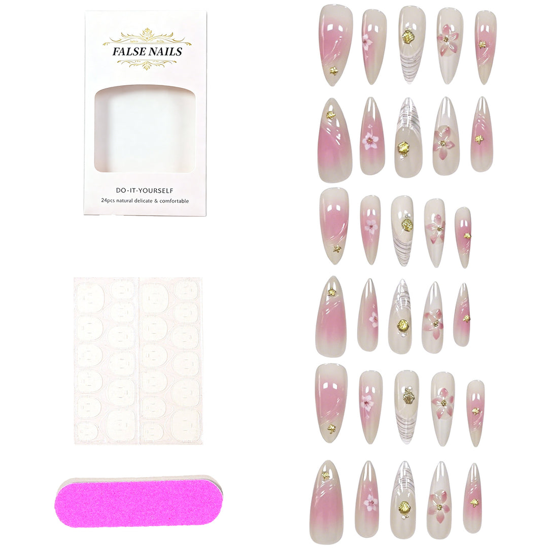 Floral Elegance Nail Decoration Kalsten
