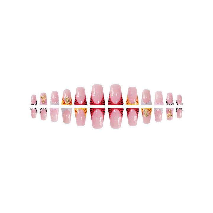 Decorative Thematic Press-On Nails Set Kalsten