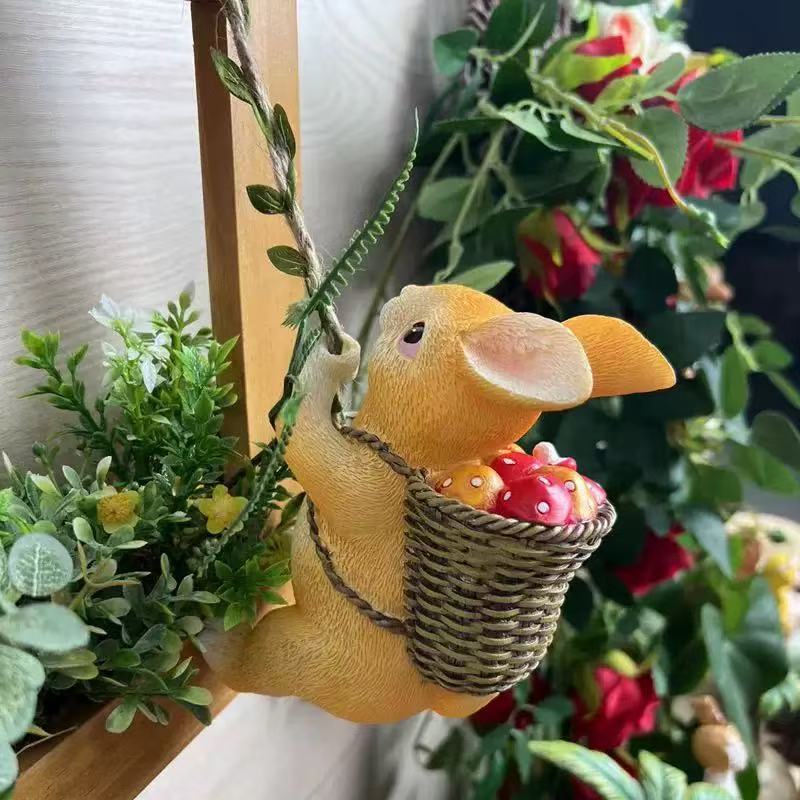Cute Hanging Bunny Figurine Kalsten