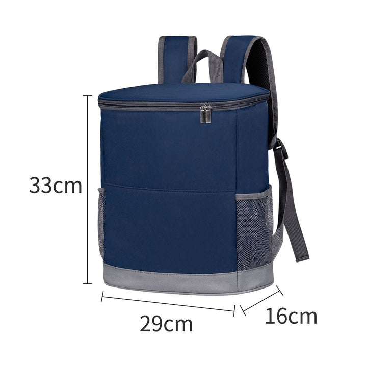 Unisex cooler bag with large storage space and mesh pockets Kalsten