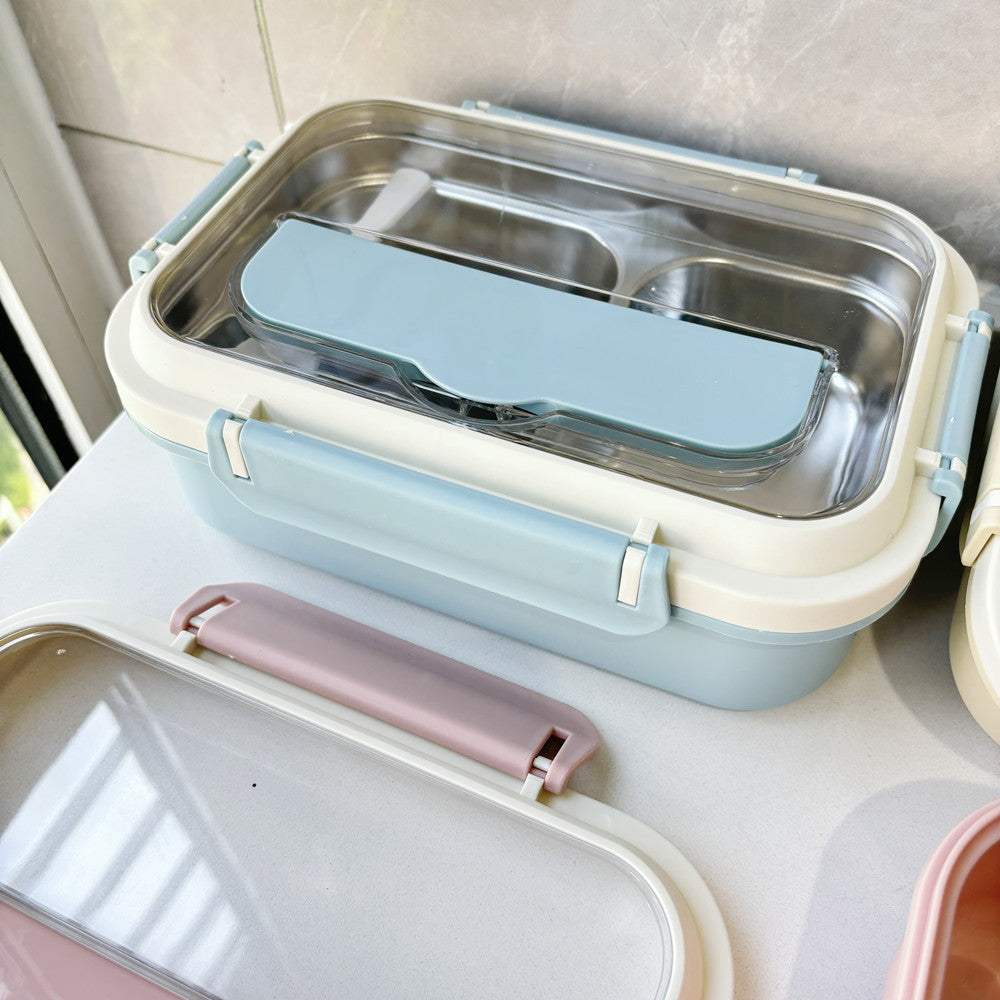 Multi-Section Stainless Steel Food Storage Lunch Container