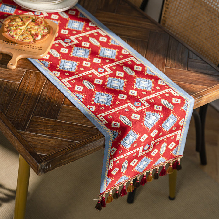 Decorative Ethnic Pattern Table Runner