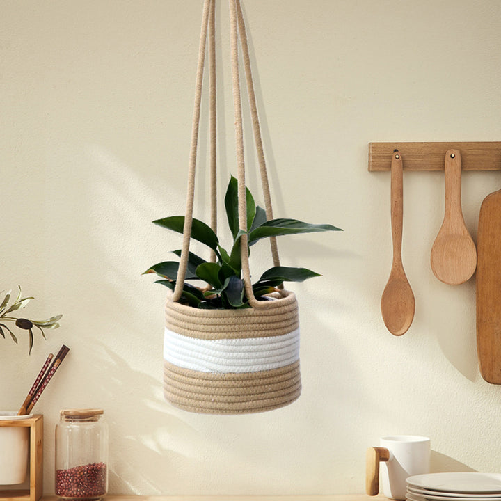 Stylish Woven Hanging Basket